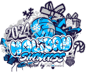 HOLIDAY SHOWCASE AAU YOUTH GIRLS BOYS VOLLEYBALL TOURNAMENT 2024 LOGO JBJ EVENTS PENNSYLVANIA