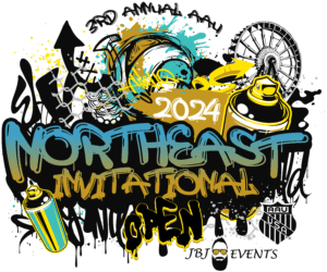 NORTHEAST INVITATIONAL OPEN AAU YOUTH BOYS VOLLEYBALL TOURNAMENT 2024 LOGO JBJ EVENTS