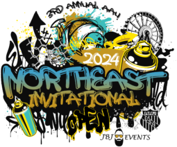 NORTHEAST INVITATIONAL OPEN AAU YOUTH BOYS VOLLEYBALL TOURNAMENT 2024 LOGO JBJ EVENTS