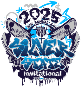 SILVER STATE INVITATIONAL AAU YOUTH GIRLS BOYS VOLLEYBALL 2025 LOGO JBJ EVENTS